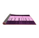 Sideview of Abstract Pink Contemporary Rug, con1145pnk