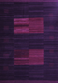 Abstract Purple Contemporary Rug, con1146pur