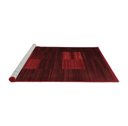 Contemporary Red Washable Rugs