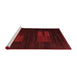 Contemporary Red Washable Rugs