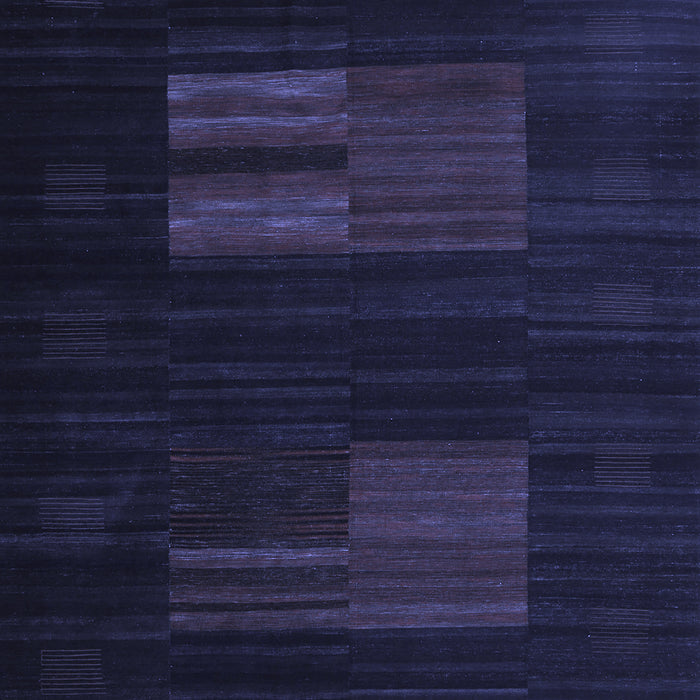 Machine Washable Abstract Blue Contemporary Rug, wshcon1146blu