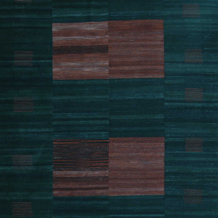 Machine Washable Abstract Light Blue Contemporary Rug, wshcon1146lblu