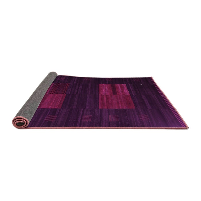 Sideview of Abstract Pink Contemporary Rug, con1146pnk