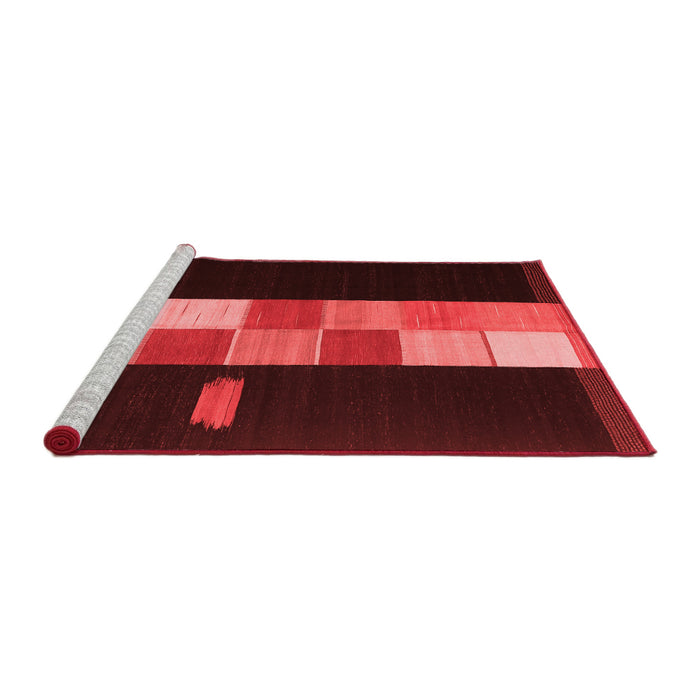 Contemporary Red Washable Rugs