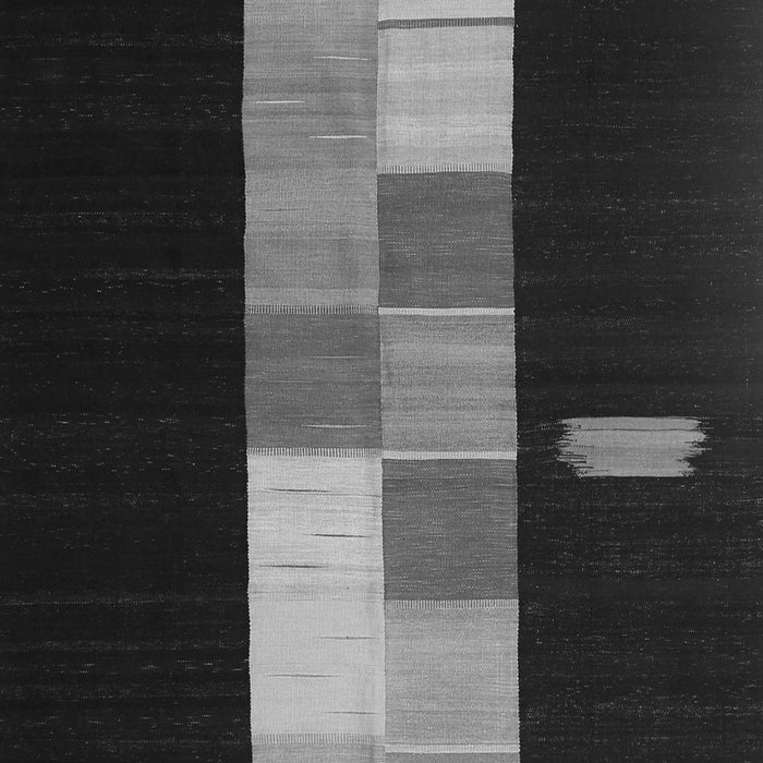 Abstract Gray Contemporary Rug, con1147gry