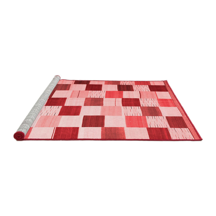Modern Red Washable Rugs