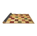 Sideview of Checkered Brown Modern Rug, con1148brn