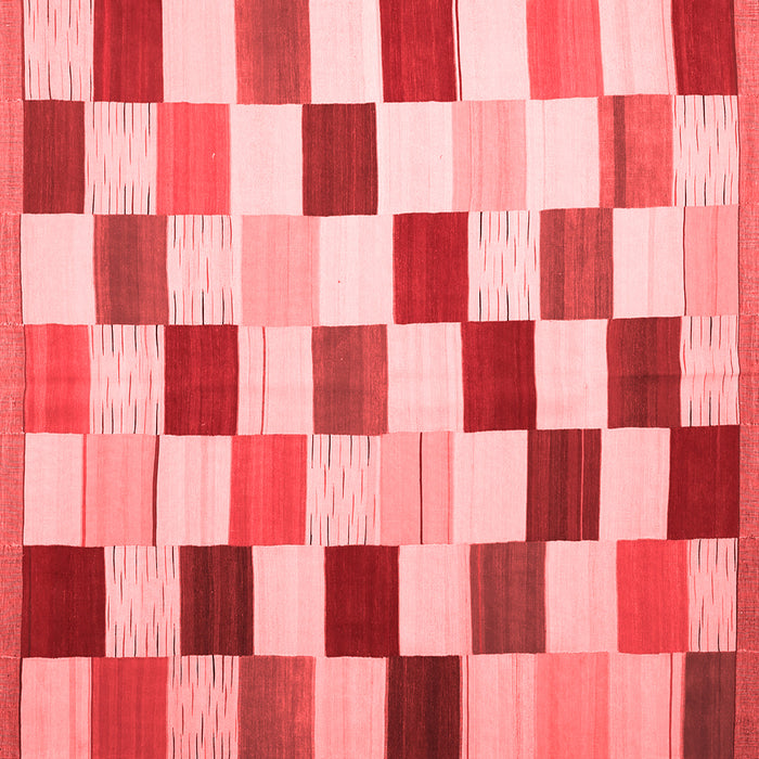 Checkered Red Modern Rug, con1148red