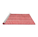 Contemporary Red Washable Rugs