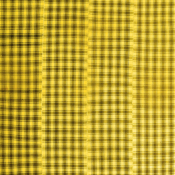 Machine Washable Abstract Yellow Contemporary Rug, wshcon1149yw