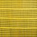 Square Machine Washable Abstract Yellow Contemporary Rug, wshcon1149yw