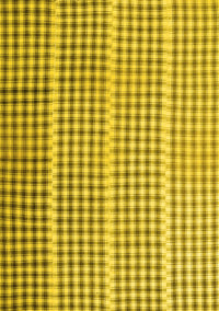 Abstract Yellow Contemporary Rug, con1149yw