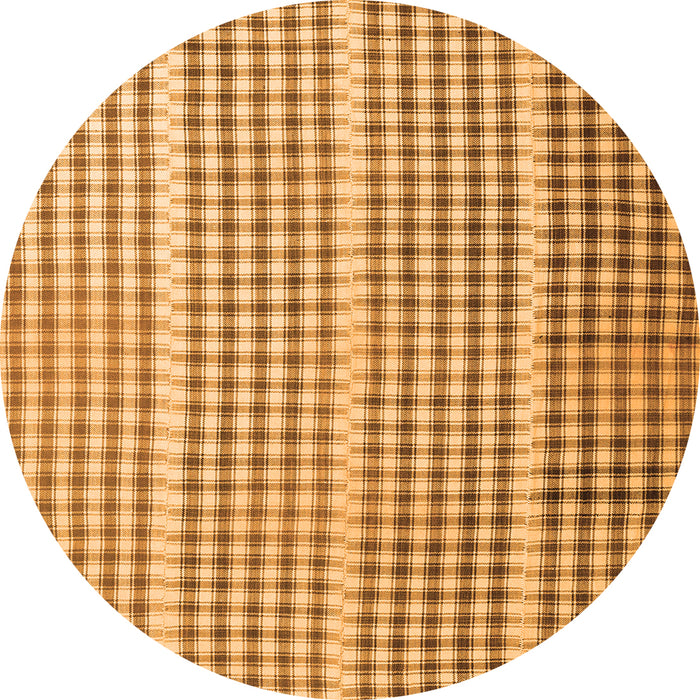 Machine Washable Abstract Orange Contemporary Area Rugs, wshcon1149org