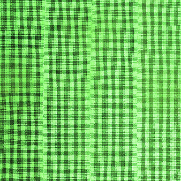 Serging Thickness of Machine Washable Abstract Green Contemporary Area Rugs, wshcon1149grn