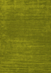 Abstract Yellow Contemporary Rug, con114yw