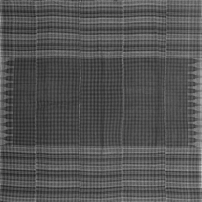 Serging Thickness of Oriental Gray Traditional Rug, con1150gry