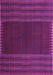 Machine Washable Oriental Purple Traditional Area Rugs, wshcon1150pur