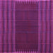 Square Oriental Purple Traditional Rug, con1150pur