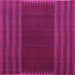 Square Oriental Pink Traditional Rug, con1150pnk