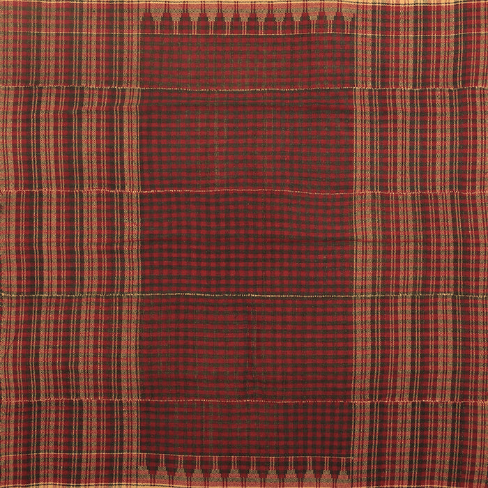 Square Oriental Brown Traditional Rug, con1150brn