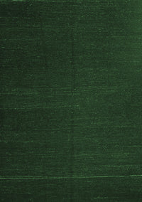 Abstract Emerald Green Contemporary Rug, con1151emgrn