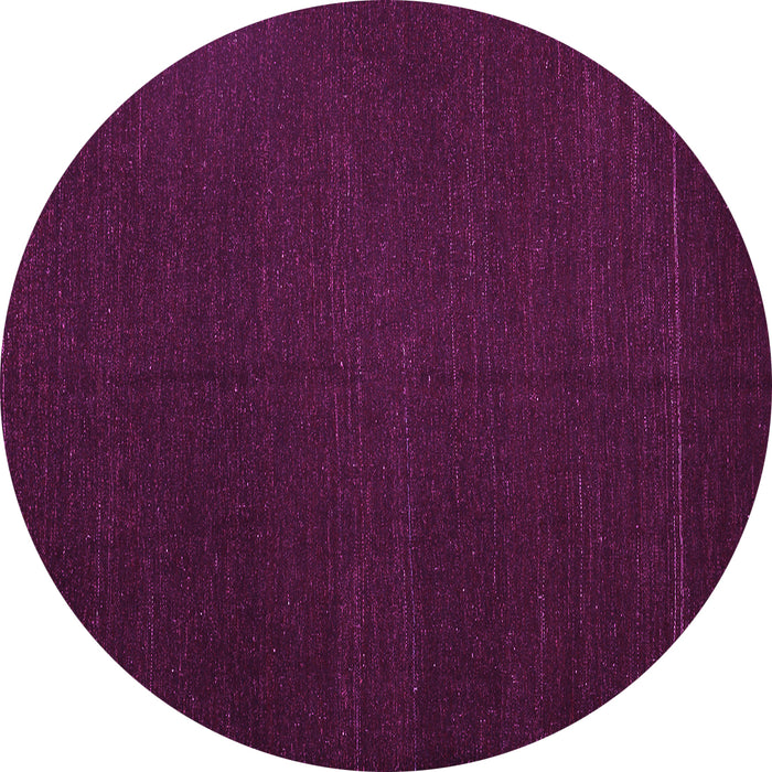 Round Machine Washable Abstract Pink Contemporary Rug, wshcon1151pnk