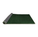 Sideview of Abstract Emerald Green Contemporary Rug, con1151emgrn