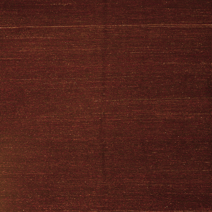 Round Machine Washable Abstract Orange Contemporary Area Rugs, wshcon1151org