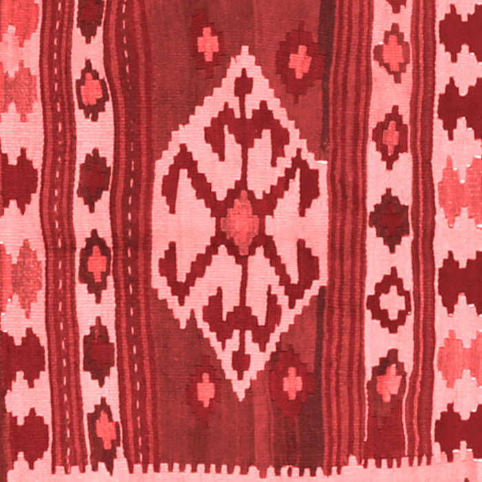 Machine Washable Southwestern Red Country Rug, wshcon1152red