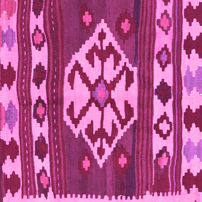 Machine Washable Southwestern Pink Country Rug, wshcon1152pnk