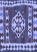 Southwestern Blue Country Rug, con1152blu