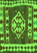 Southwestern Green Country Rug, con1152grn