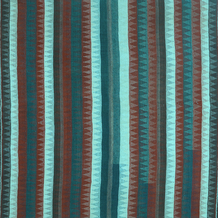 Square Machine Washable Abstract Light Blue Contemporary Rug, wshcon1153lblu