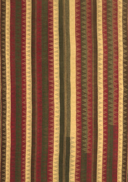 Abstract Brown Contemporary Rug, con1153brn