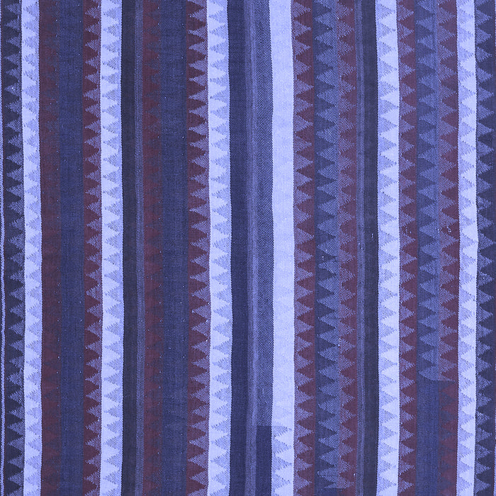 Abstract Blue Contemporary Rug, con1153blu