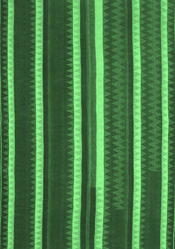 Abstract Emerald Green Contemporary Rug, con1153emgrn