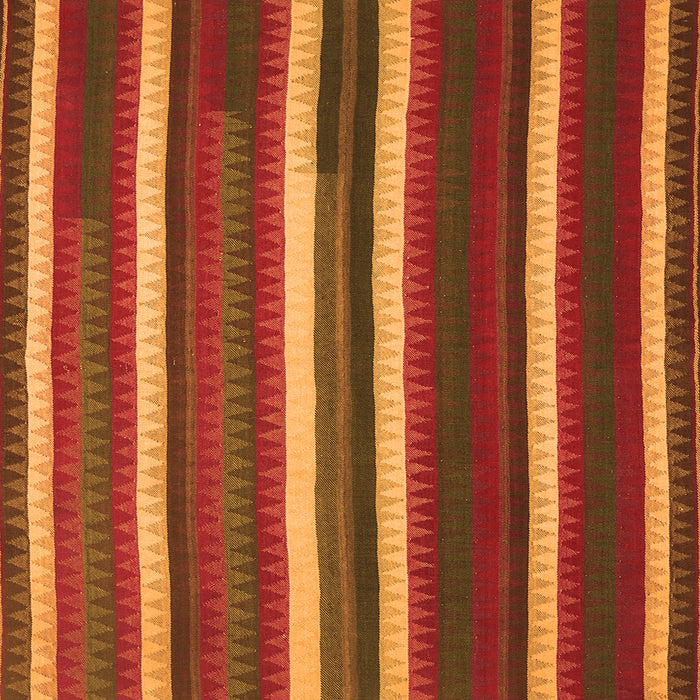 Round Machine Washable Abstract Orange Contemporary Area Rugs, wshcon1153org