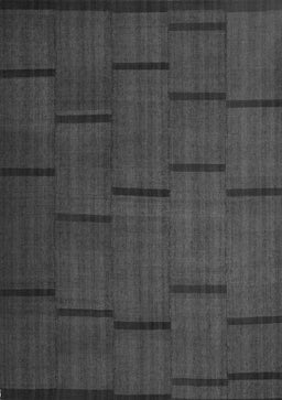 Abstract Gray Contemporary Rug, con1154gry