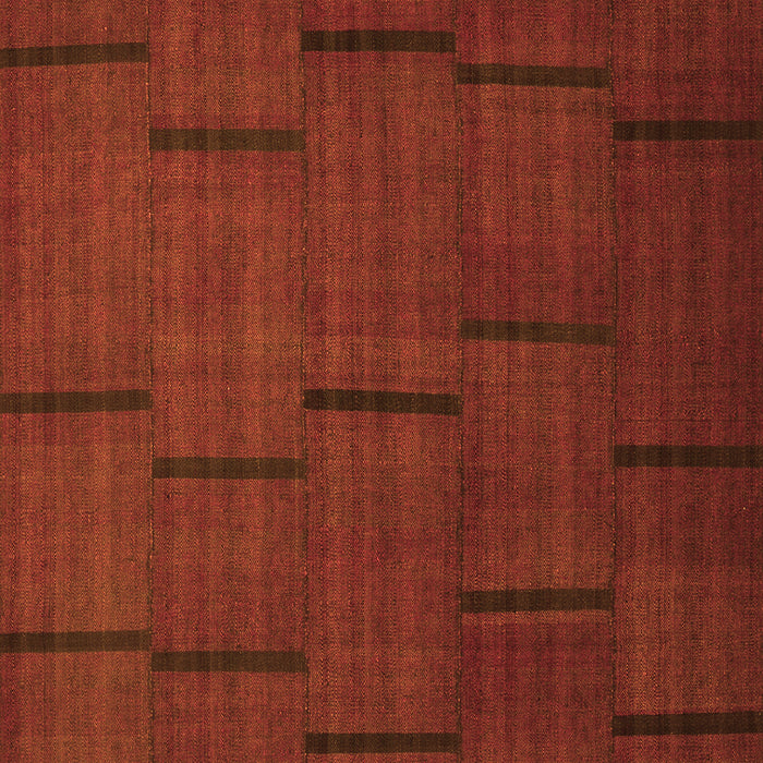 Abstract Orange Contemporary Rug, con1154org