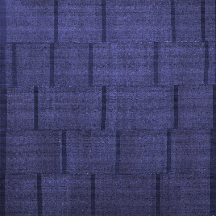 Square Machine Washable Abstract Blue Contemporary Rug, wshcon1154blu