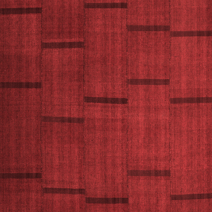 Abstract Red Contemporary Area Rugs