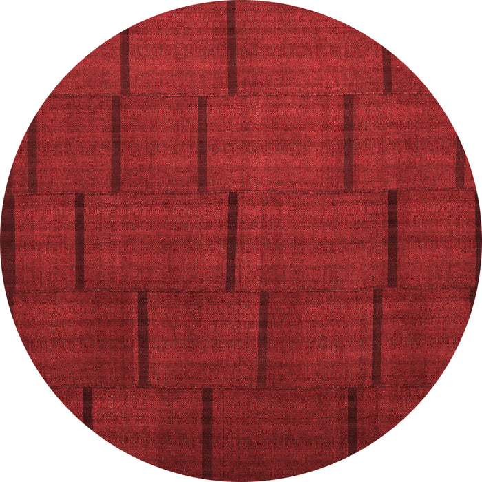 Abstract Red Contemporary Rug, con1154red