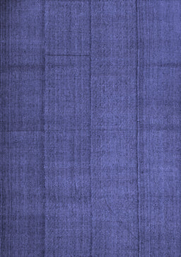 Abstract Blue Contemporary Rug, con1155blu