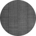 Square Abstract Gray Contemporary Rug, con1155gry