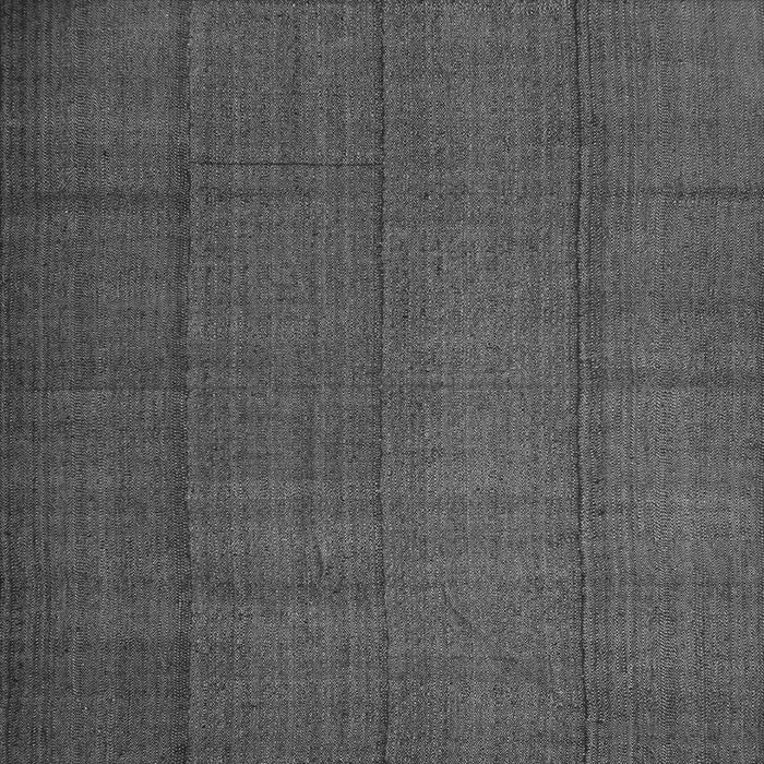 Serging Thickness of Abstract Gray Contemporary Rug, con1155gry
