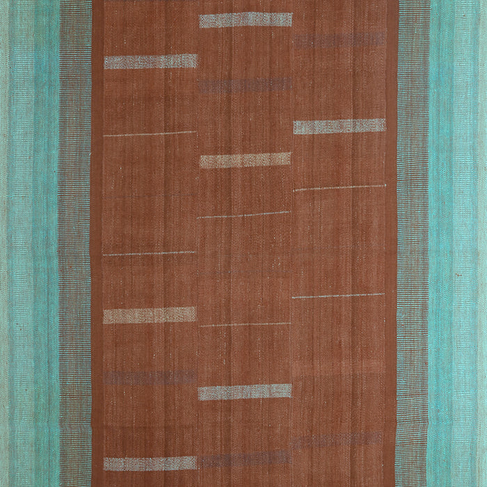 Abstract Light Blue Contemporary Rug, con1156lblu