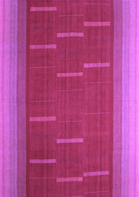 Abstract Purple Contemporary Rug, con1156pur