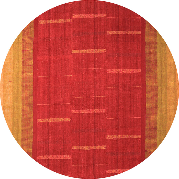 Machine Washable Abstract Orange Contemporary Area Rugs, wshcon1156org