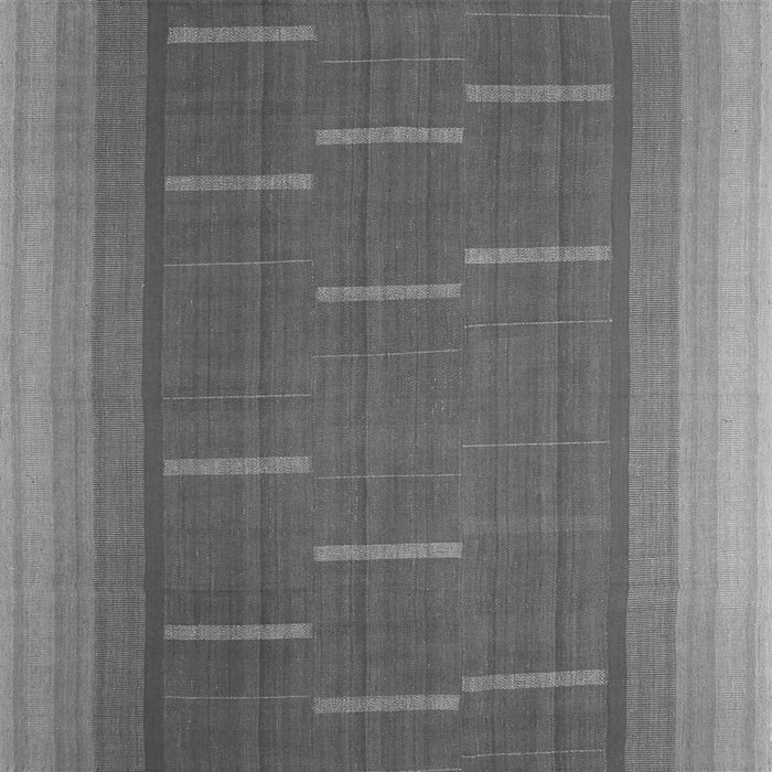 Serging Thickness of Abstract Gray Contemporary Rug, con1156gry