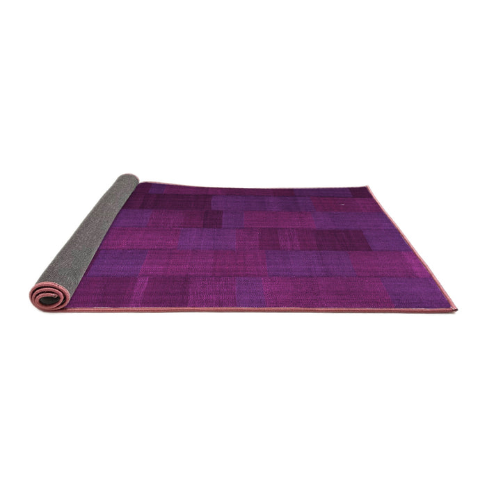 Sideview of Abstract Pink Contemporary Rug, con1157pnk